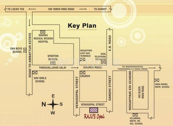 Images for Location Plan of Rajus Opal