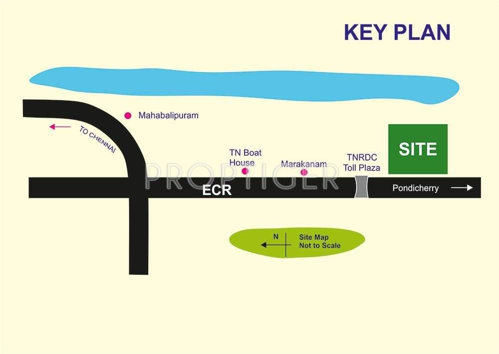 Images for Location Plan of Annai Sea Side Beach