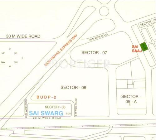  sai-swarg Images for Location Plan of Paradise Sai Swarg
