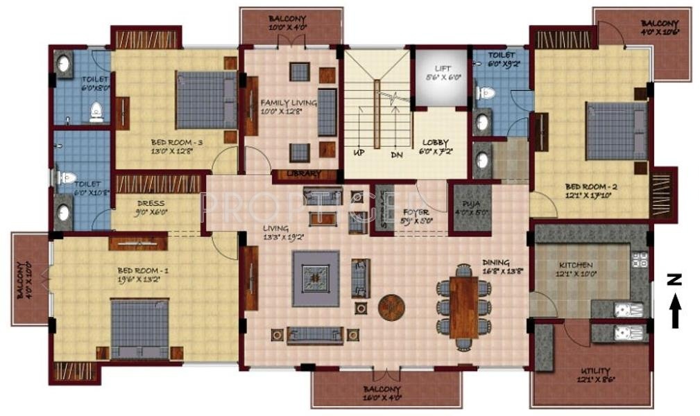 Images for Cluster Plan of Sumanth Sreshta Jyothi