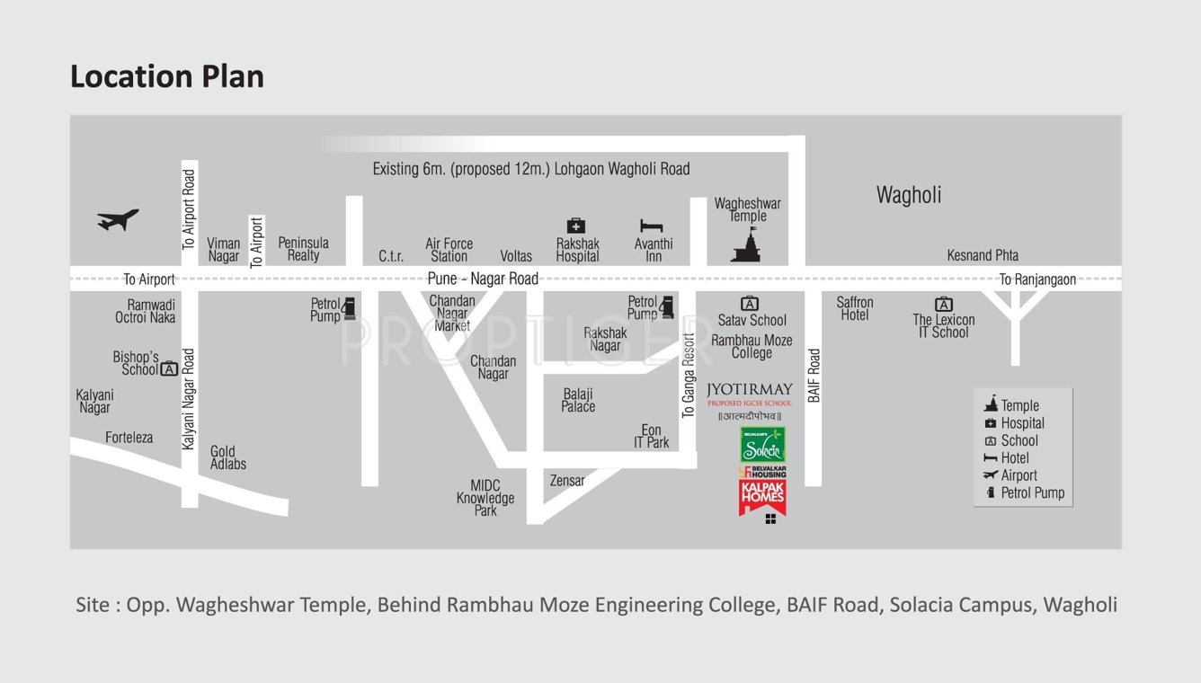 Images for Location Plan of Belvalkar Kalpak Homes