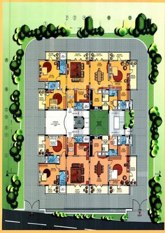 Images for Cluster Plan of Ashed Regency Pavilion