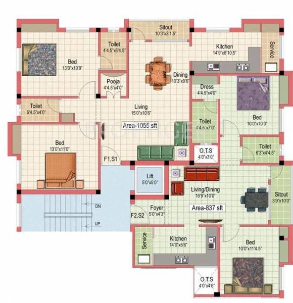 Images for Cluster Plan of Kanakadhara Housing Thiruvengadam