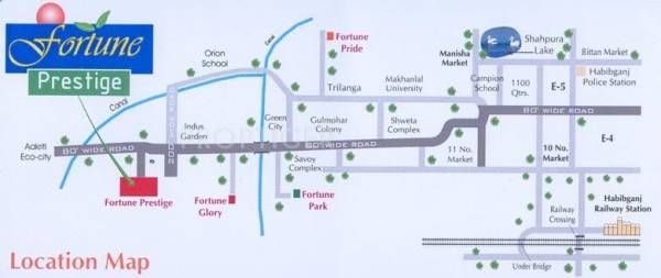 Fortune Builders Prestige Location Plan