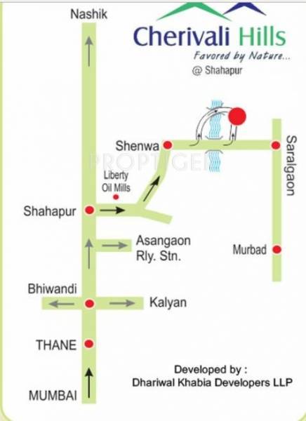 Images for Location Plan of Dhariwal Khabia Developers LLP Cherivali Hills