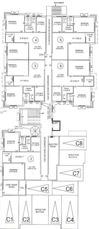  lake side residency Cluster Plan