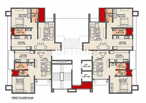 Images for Cluster Plan of Bajaj Sterling Gurukrupa CHS