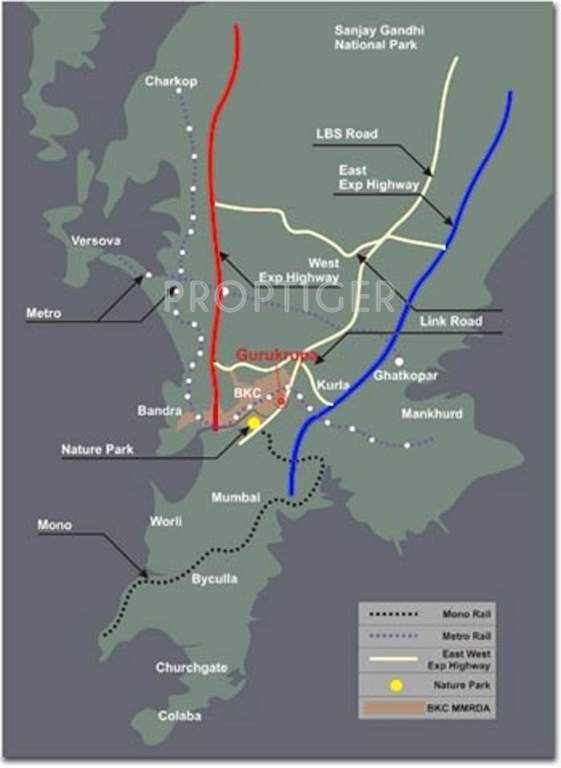 Images for Location Plan of Bajaj Sterling Gurukrupa CHS