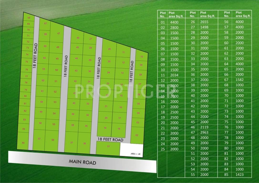 Images for Layout Plan of Golden City Developers Sai Park