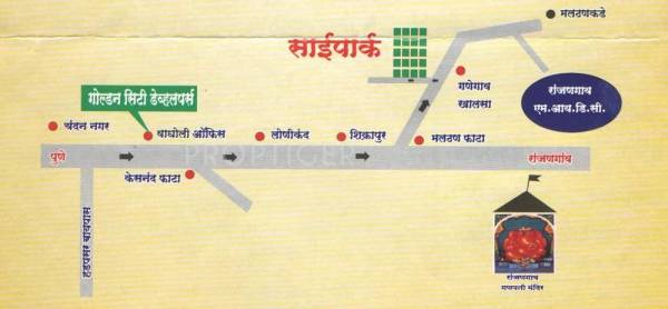 Images for Location Plan of Golden City Developers Sai Park
