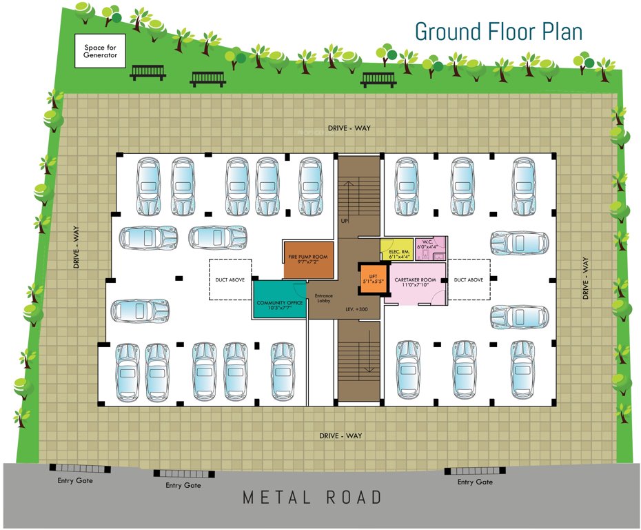 Images for Cluster Plan of Abira Oriana