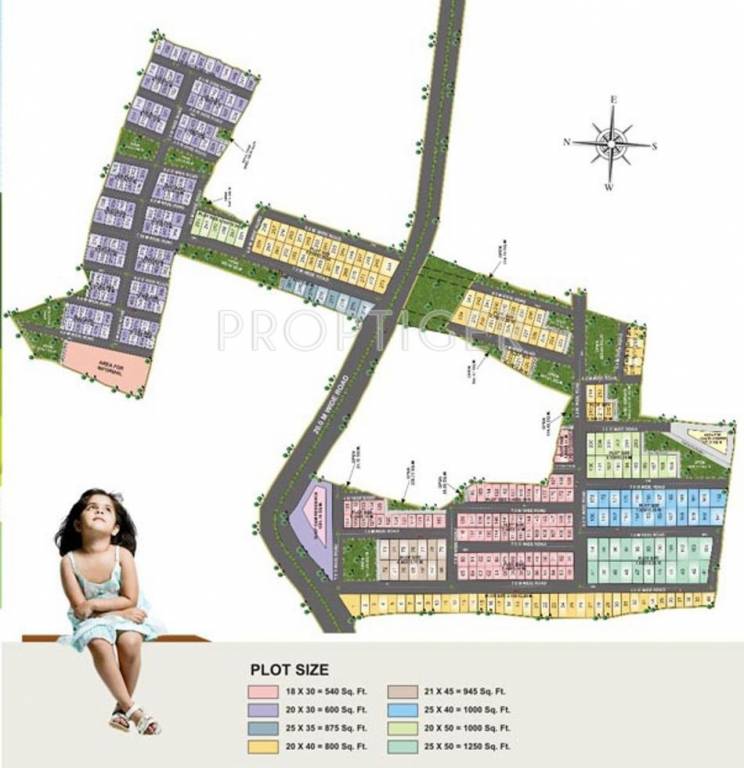 Images for Layout Plan of Rai Bhavya City Phase1
