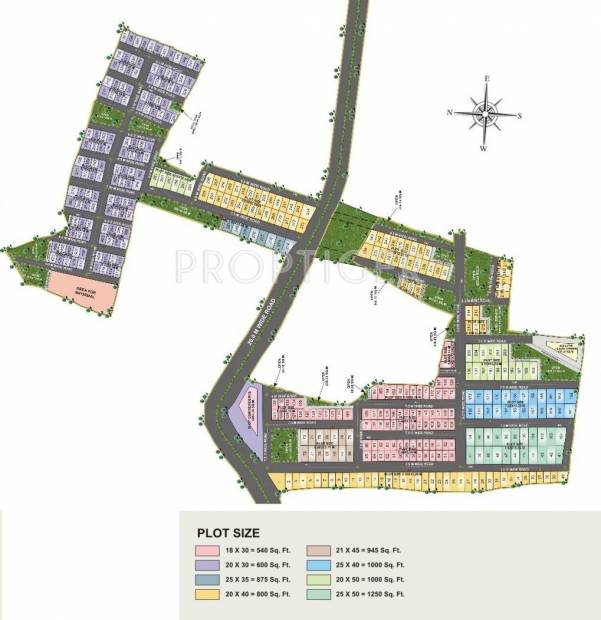 Images for Layout Plan of Rai Bhavya City Phase1