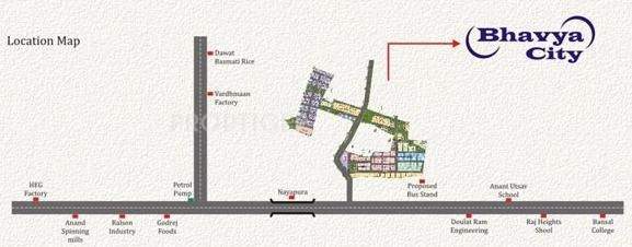 Images for Location Plan of Rai Bhavya City Phase1