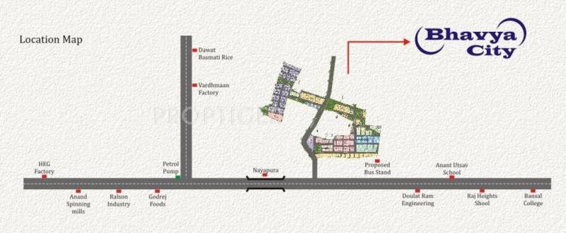 Images for Location Plan of Rai Bhavya City Phase1