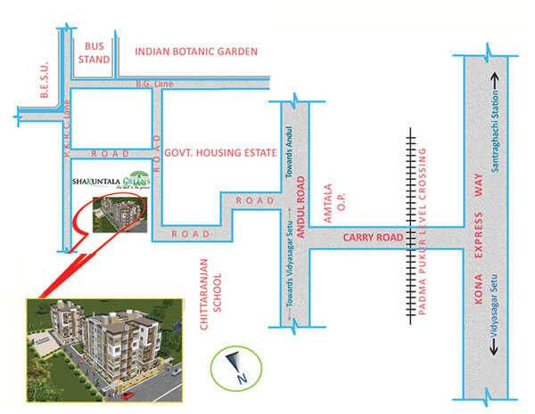 Location Plan shakuntala-greens Location Plan