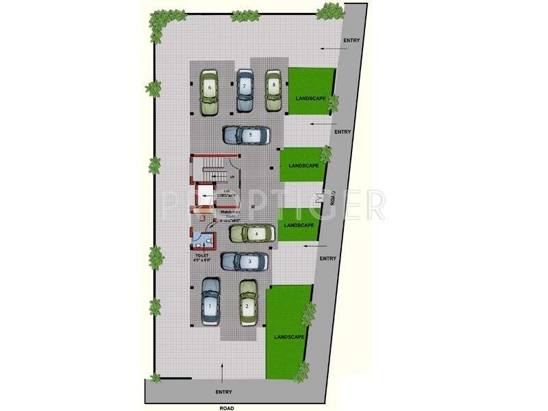 Rajmeena Builders Soundarya Layout Plan
