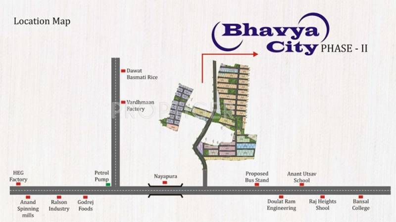 Images for Location Plan of Rai Bhavya City Phase II