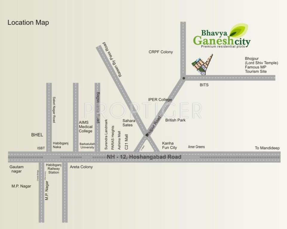 Images for Location Plan of Rai Homes India Bhavya Ganesh City