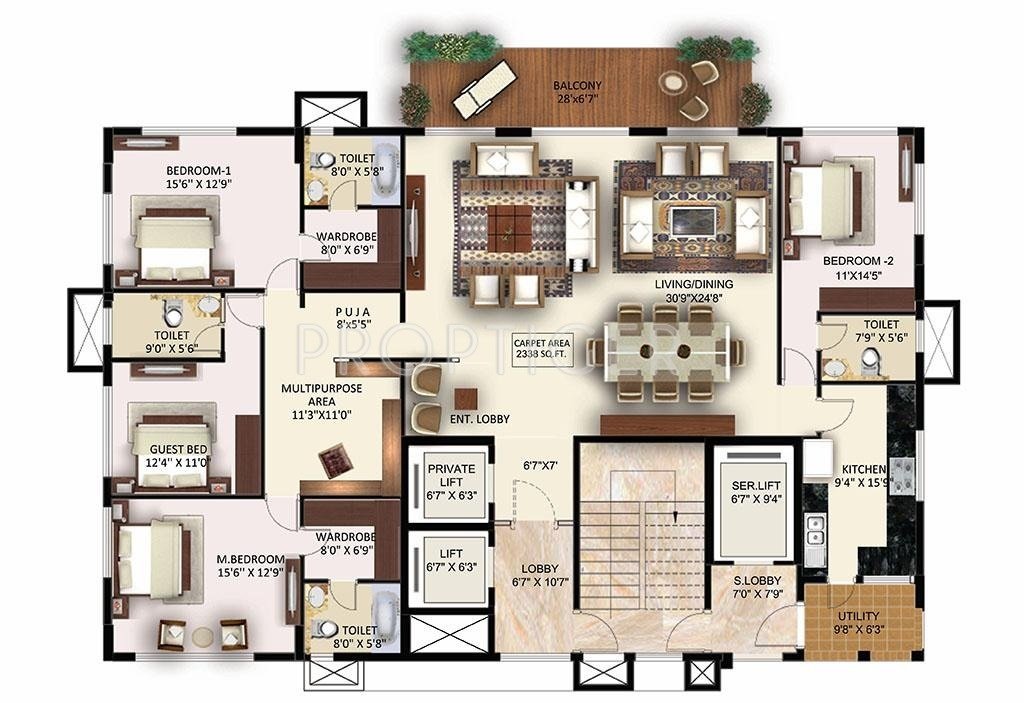 Images for Cluster Plan of Neptune N V Deshmukh Neptune Gulmohar