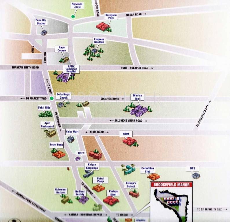 Images for Location Plan of Vaswani Brookefield Manor