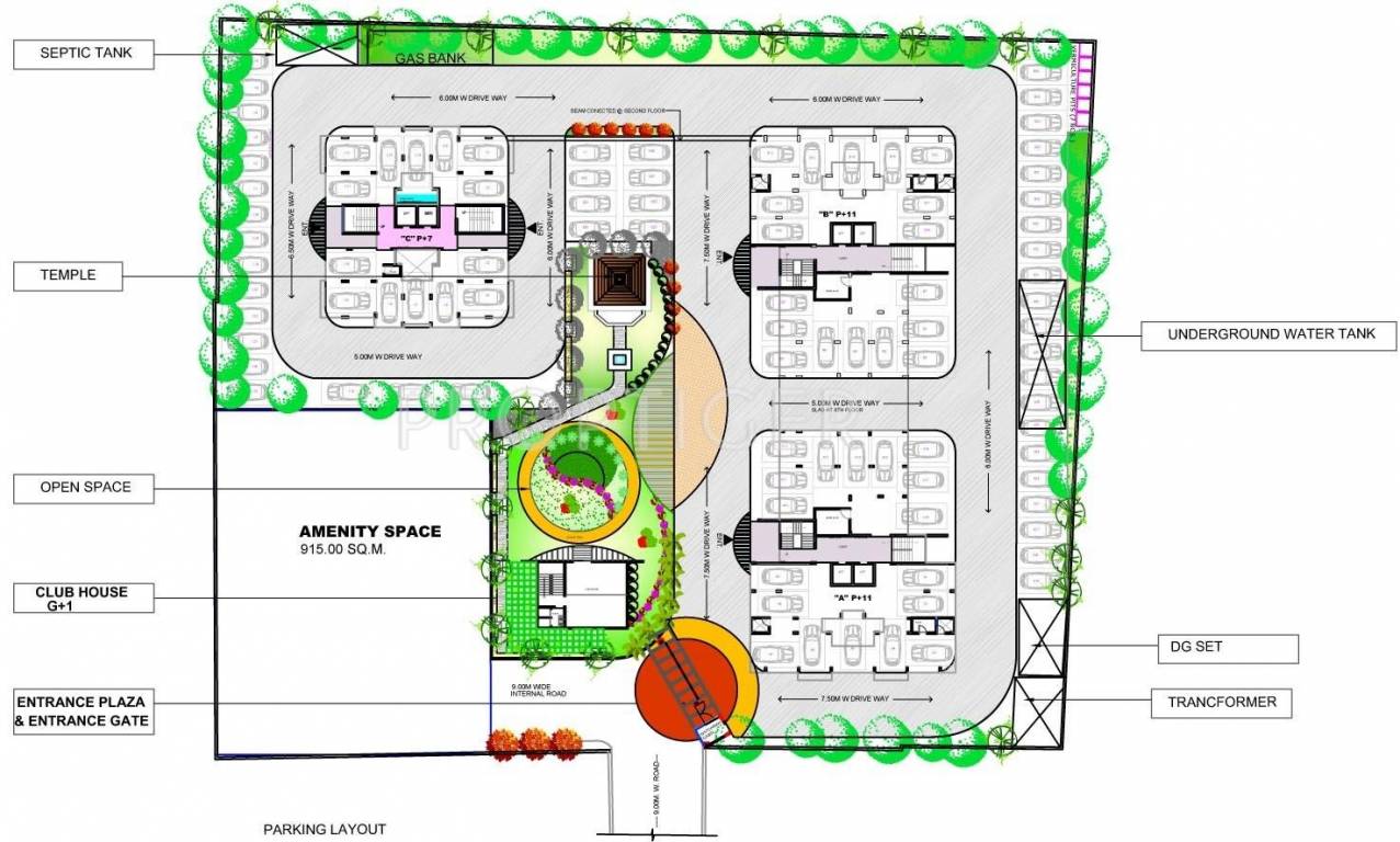 Images for Cluster Plan of Siddhivinayak Moraya Residency