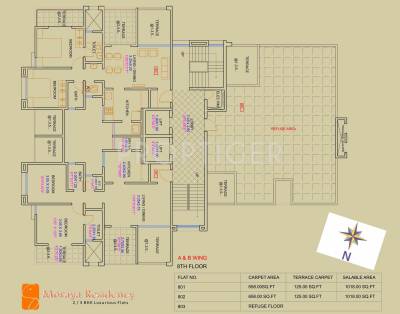 Images for Cluster Plan of Siddhivinayak Moraya Residency Images for Cluster Plan of Siddhivinayak Moraya Residency