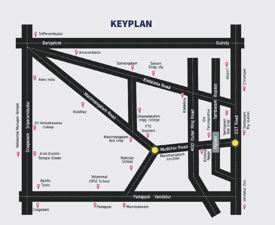  royal enclave Location Plan