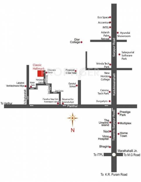 Images for Location Plan of PROPZONE Classic Hallmark