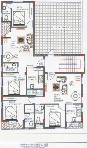 Images for Cluster Plan of Sri Subhagruha