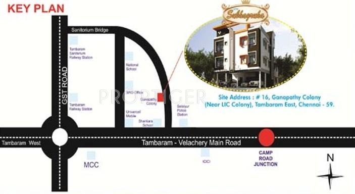 Images for Location Plan of Sri Subhagruha