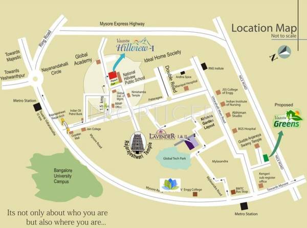 Images for Location Plan of Vaastu Hillview 1