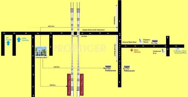 Images for Location Plan of CC Dhoni Arcade