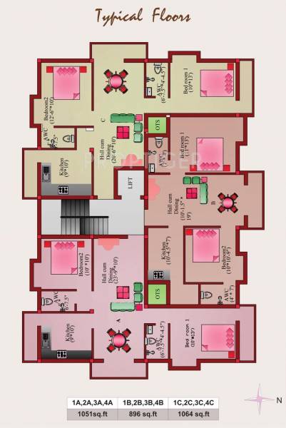 Images for Cluster Plan of Sree Homes Ananya