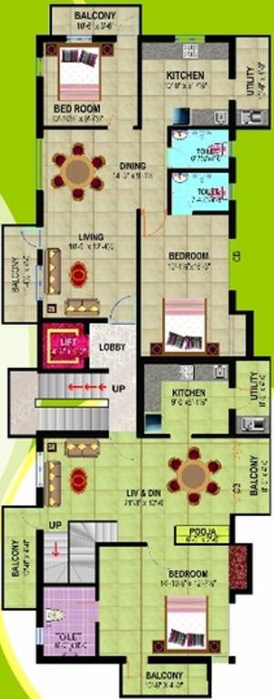 Images for Cluster Plan of Sri Vignesh Propertees Vignesh Sai Gardens