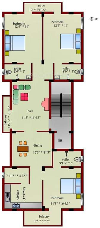 Images for Cluster Plan of Sree Homes Abhinav