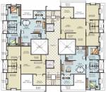  eves-garden Images for Cluster Plan of Sancheti Eves Garden