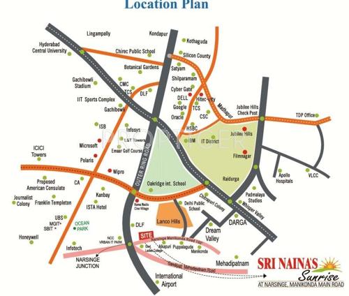  sri-nainas-sunrise Images for Location Plan of Sunrise Builders Sri Nainas Sunrise