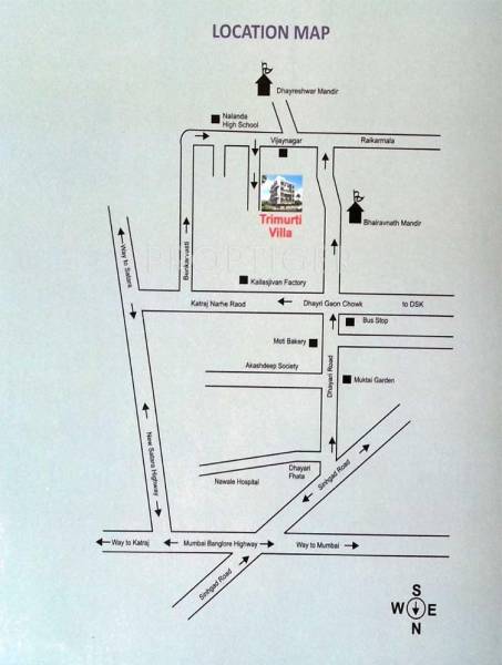 Images for Location Plan of SP Trimurti Villa Images for Location Plan of SP Trimurti Villa