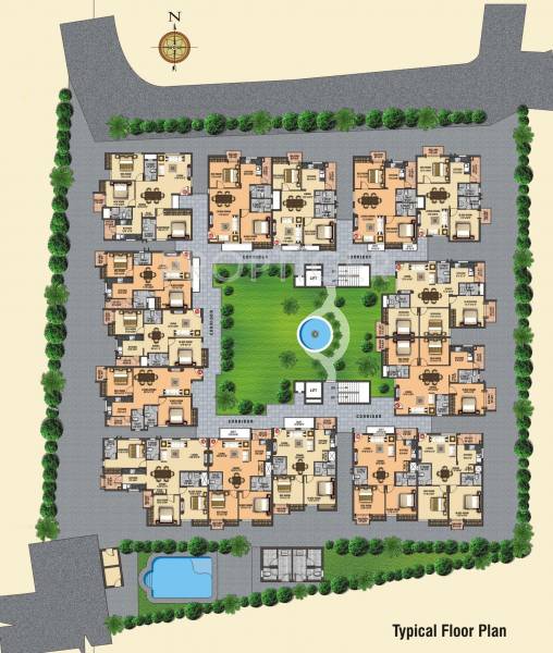 Images for Cluster Plan of Tejas Constructions Daffodils