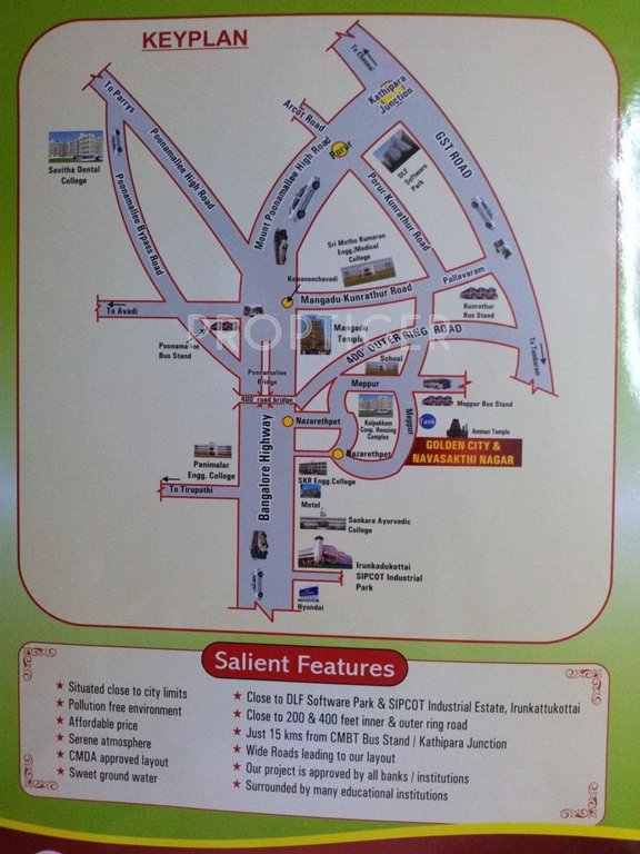 Images for Location Plan of DGP Meppur