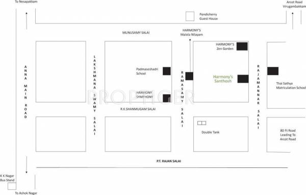 Images for Location Plan of Harmony Santhosh