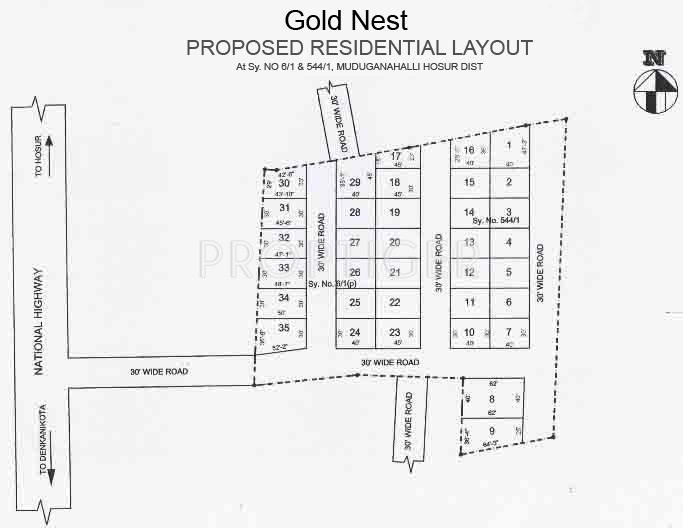 Images for Layout Plan of MSK Gold Nest