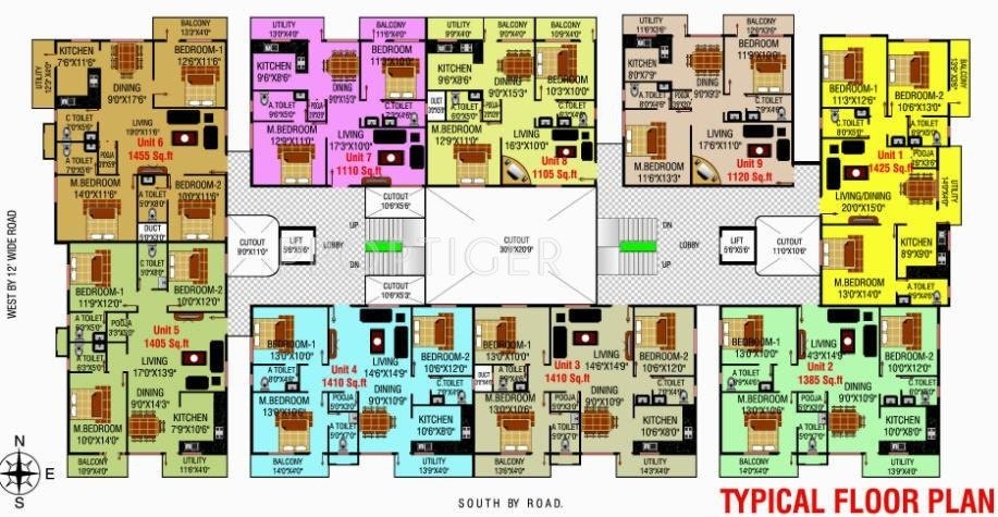 Images for Cluster Plan of MSK Lakvin Shelters