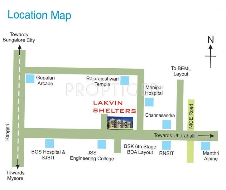 Images for Location Plan of MSK Lakvin Shelters