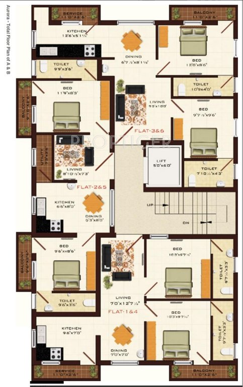 Images for Cluster Plan of Fifth Field Aurora
