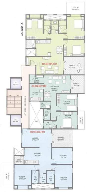 galaxy Images for Cluster Plan of Mahesh Galaxy