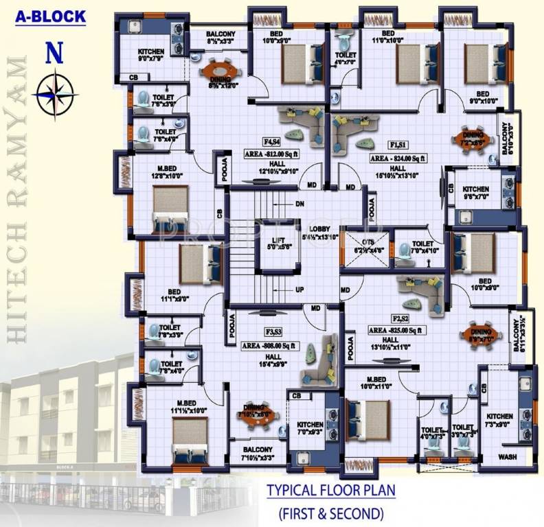 Images for Cluster Plan of Hitech Properties Ramyam