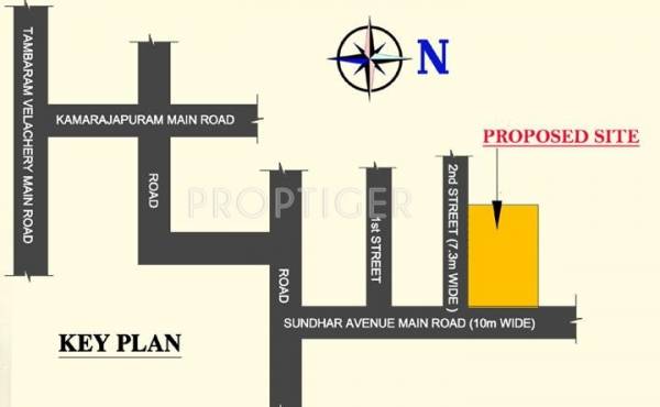 Images for Location Plan of Hitech Properties Ramyam