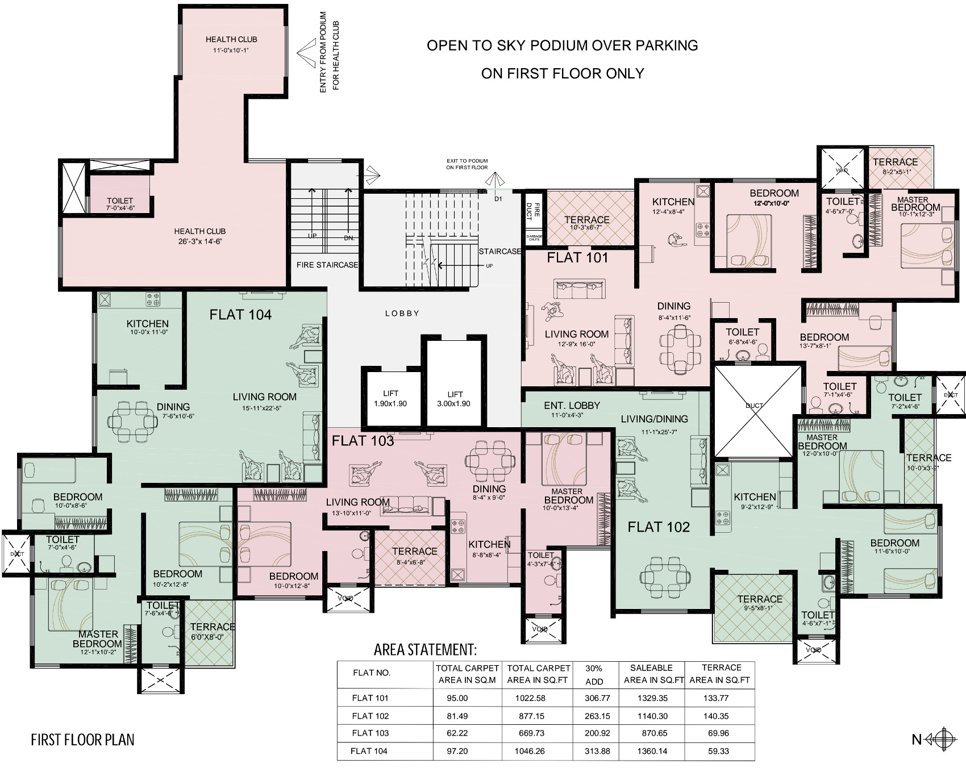 Images for Cluster Plan of DVL Anandibaug Phase II